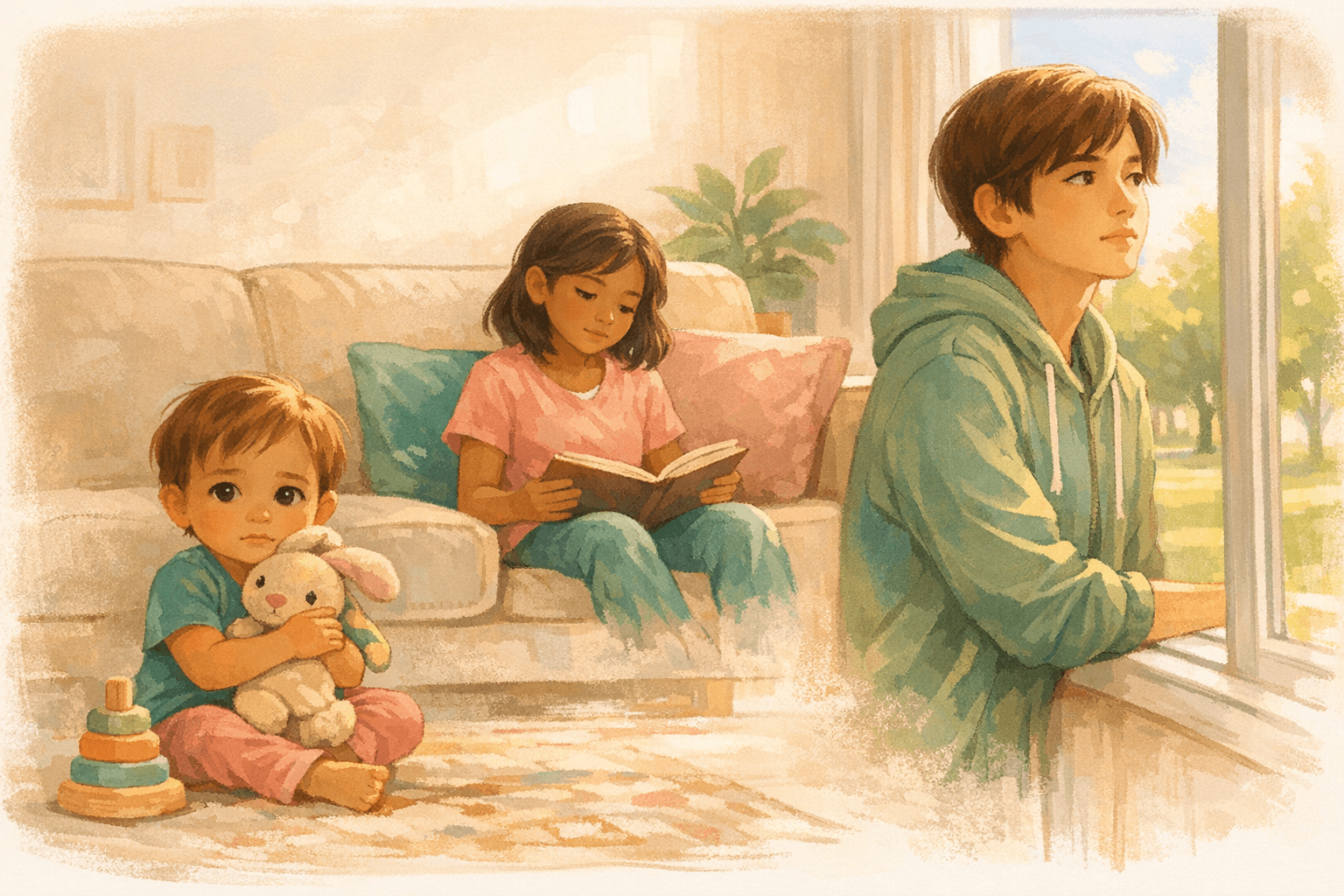 How Divorce Stress Affects Kids by Age Group